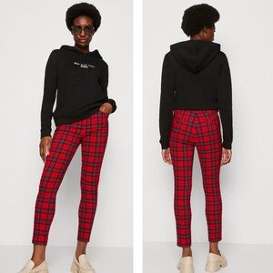 GAP Tartan Signature Skinny Ankle Size 12
